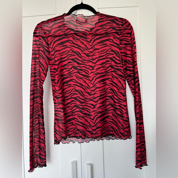 Zara sheer top, S - Picture 3 of 3